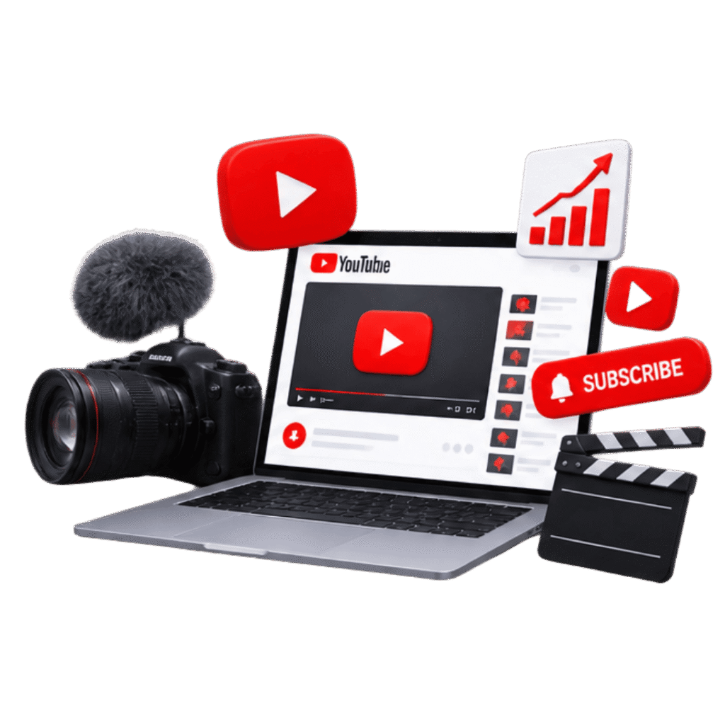 YouTube marketing services for increasing video visibility audience engagement and brand reach